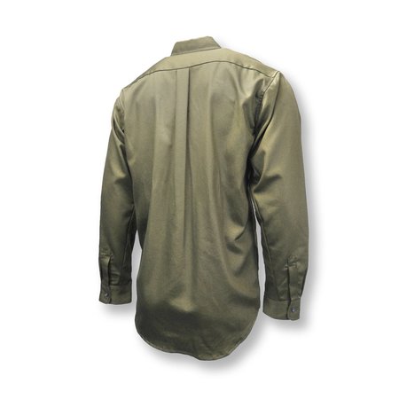 Radians Workwear Volcore LS Cot But Dn FR Shirt-KH-XLT FRS-003K-XLT
